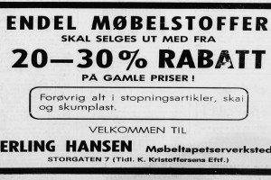 Bilde av Erling Hansen Møbeltapetserverksted